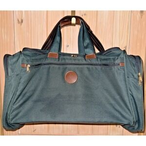 Vintage Samsonite The Survivor Summit Duffle Bag Green Travel Gym Luggage